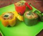 भरवा शिमला मिर्च रेसिपी । Baked stuffed Capsicum Recipe in Hindi | Bharwa Shimla Mirch Recipe