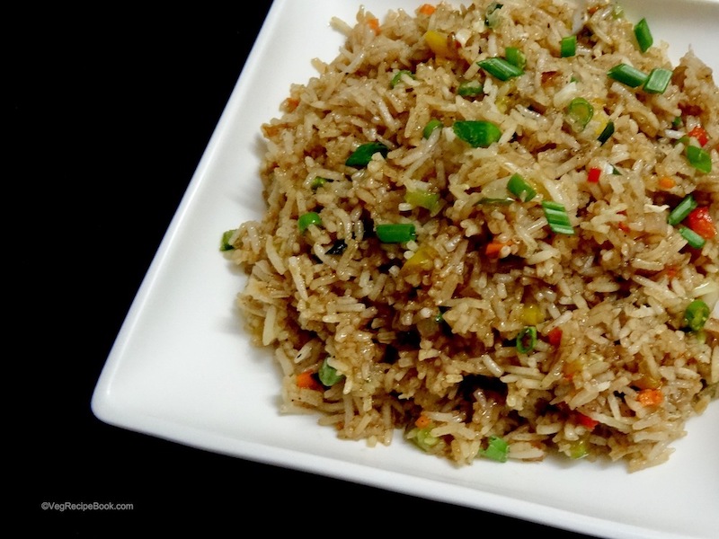 Chinese style Veg Fried Rice Recipe in Hindi