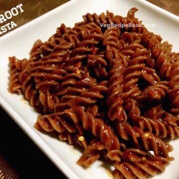 बीटरूट पास्ता रेसिपी | चुकंदर पास्ता इन रेड सॉस | Beetroot Pasta Recipe in Hindi | Beetroot Pasta in Red Sauce in Hindi