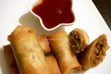 नूडल्स स्प्रिंग रोल रेसिपी | Noodles Spring Roll Recipe in Hindi | Veg Noodles Spring Rolls in Hindi