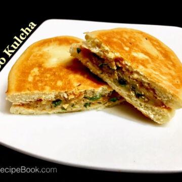 आलू कुलचा सैंडविच रेसिपी | पोटैटो कुलचा सैंडविच बनाने की रेसिपी | aloo kulcha sandwich recipe in hindi | potato kulcha sandwich recipe in hindi
