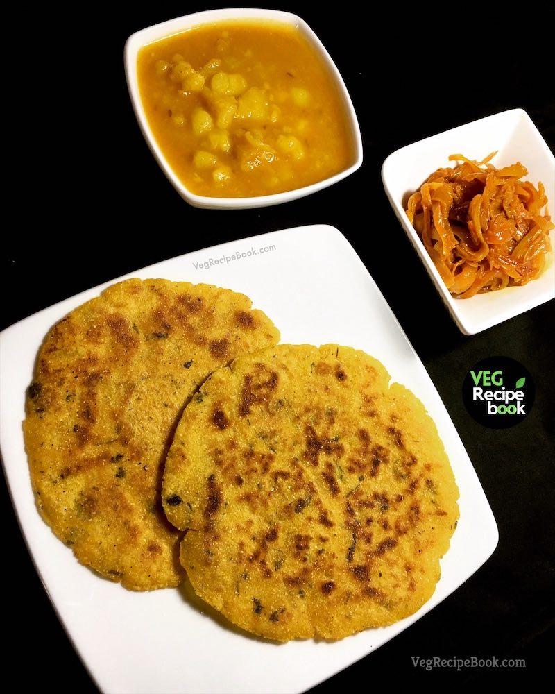 sukhi methi makka paratha recipe in hindi | kasuri methi makki paratha recipe in hindi