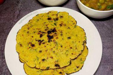 Methi Makki Roti Recipe in Hindi | Methi Makai ki Roti in Hindi | Punjabi Methi Makki di Roti | मेथी मक्की रोटी रेसिपी