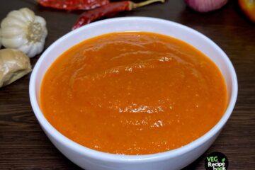 बाजार जैसी मोमोज चटनी रेसिपी | Momos Chutney Recipe in Hindi | Homemade Chili Sauce Recipe in Hindi