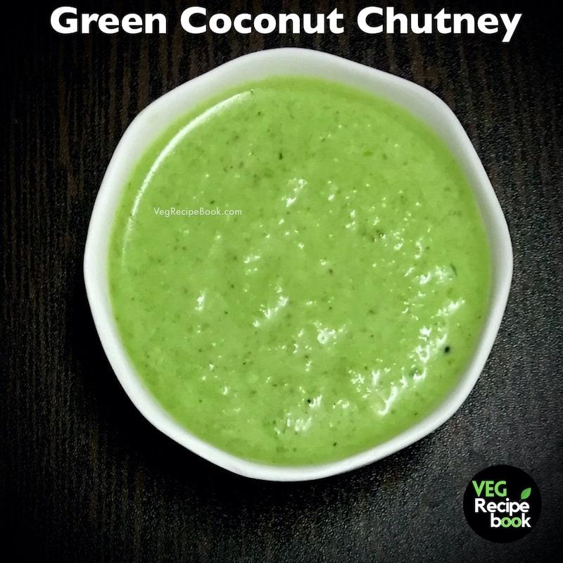 Green Coconut Chutney Recipe | Capsicum Coconut Chutney Recipe | How to make Green Coconut Chutney