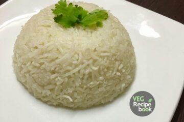 Perfect Steamed Rice Recipe | Fluffy Boiled Rice Recipe | Healthy way to cook plain rice
