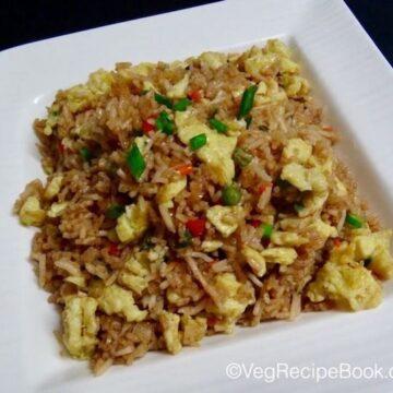 Egg Fried Rice Recipe - Restaurant style | How to make Egg Fried Rice | Simple and Quick Egg Fried Rice Recipe - Chinese style