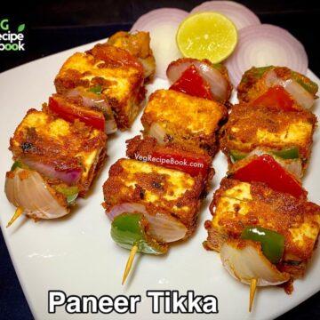 Paneer Tikka Recipe | Restaurant style Paneer Tikka Masala Recipe in Oven, Tawa, StoveTop