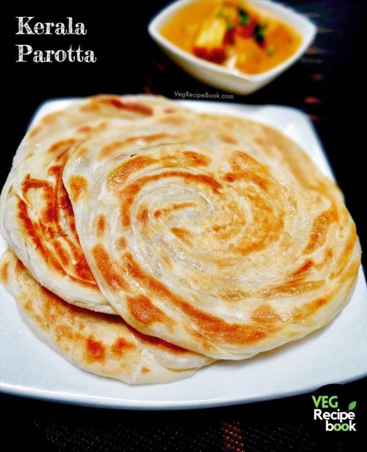 Kerala Parotta Recipe | Kerala Paratha Recipe | Malabar Paratha Recipe | Malabar Parotta Recipe