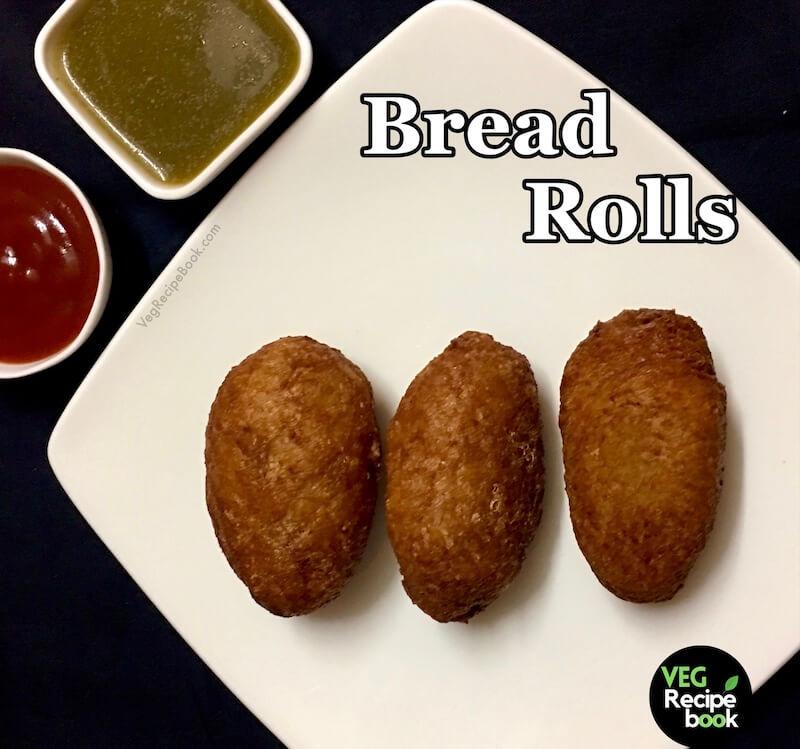 Bread Roll Recipe | How to make bread roll | Potato stuffed Bread Rolls