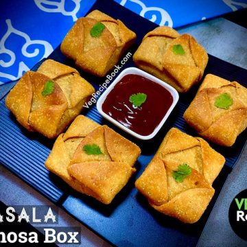 Masala Samosa Box Recipe | Whole Wheat Samosa Recipe