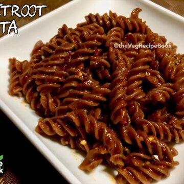 Beetroot Pasta in Red Sauce | How to make beetroot pasta | Beetroot Pasta Recipe