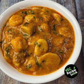 Arbi Curry Recipe - No Onion & Garlic | Navratri Arbi Masala Sabzi | Ghuiya ki Sabji | Arbi ki tari wali sabji