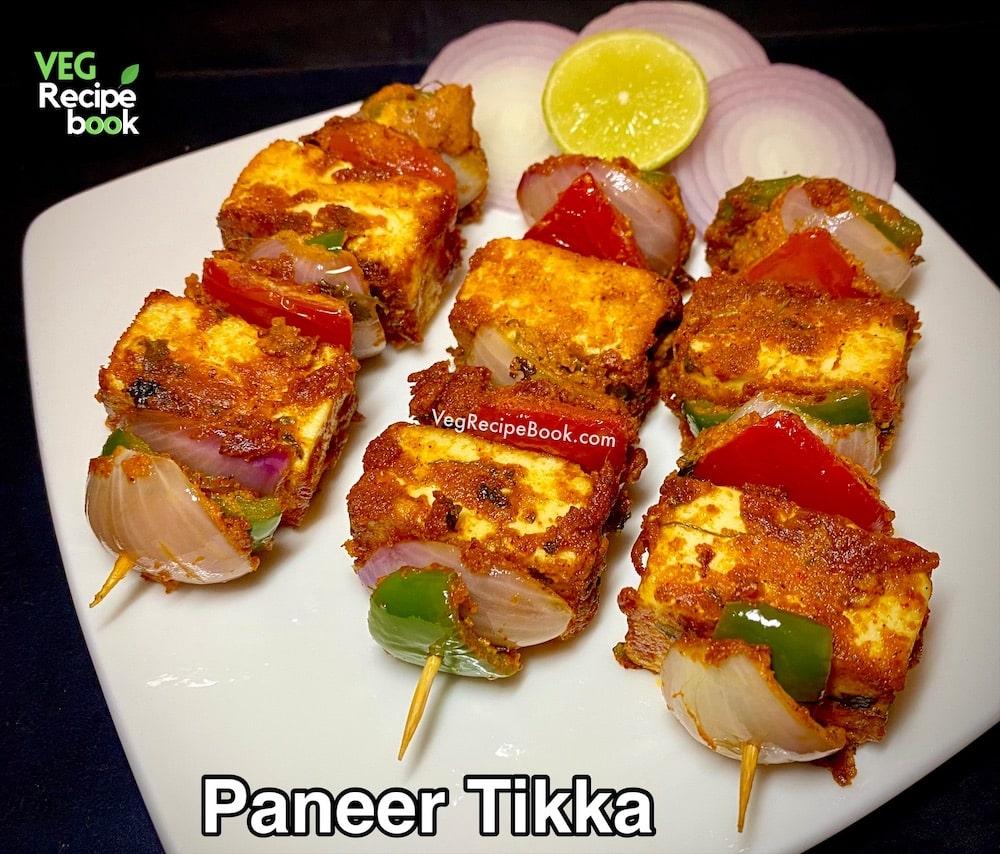 Restaurant style Paneer Tikka Recipe on Tawa