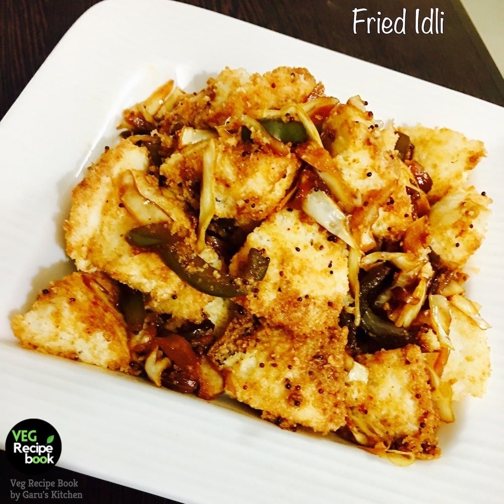 Chinese Fried Idli Recipe | Chinese Veg Fried Idli Recipe | Masala Idli Fry Recipe
