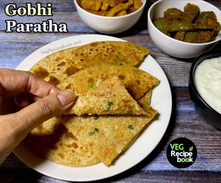 Gobhi Paratha Recipe | How to make Gobi Paratha | Cauliflower Paratha Recipe | Gobhi ka Paratha