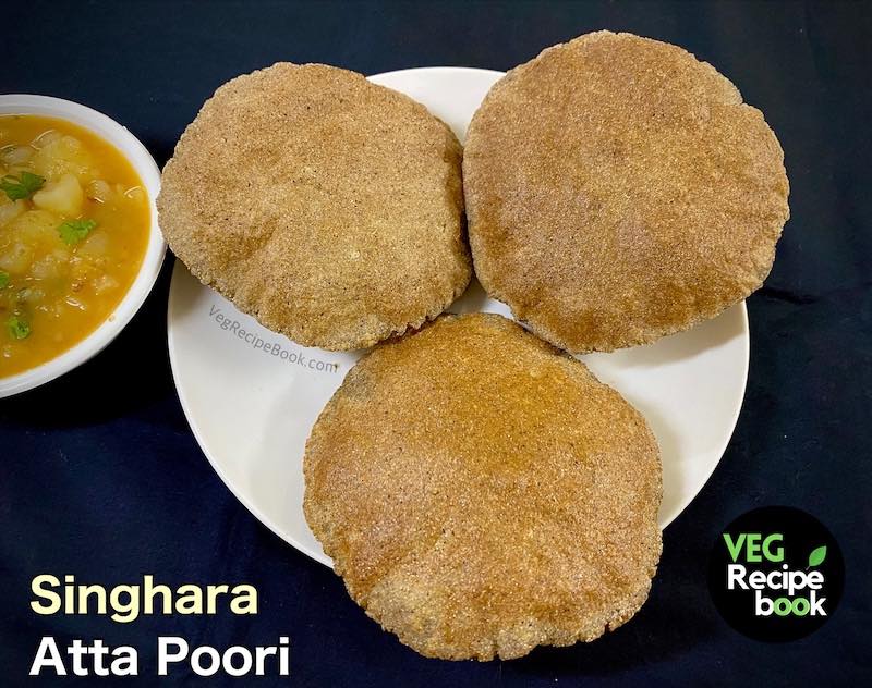 Singhara Atta Puri Recipe | Singhara Atta Recipes | How to make singhara atta puri