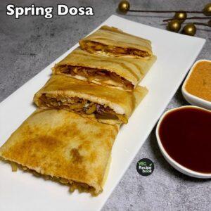 Spring Dosa Recipe | Chinese Dosa Recipe | Schezwan Dosa Recipe | Spring Roll Dosa Recipe